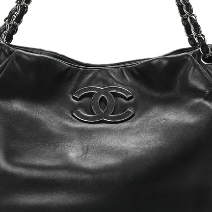 Chanel Lambskin Sensual Hobo Black 8 of 10