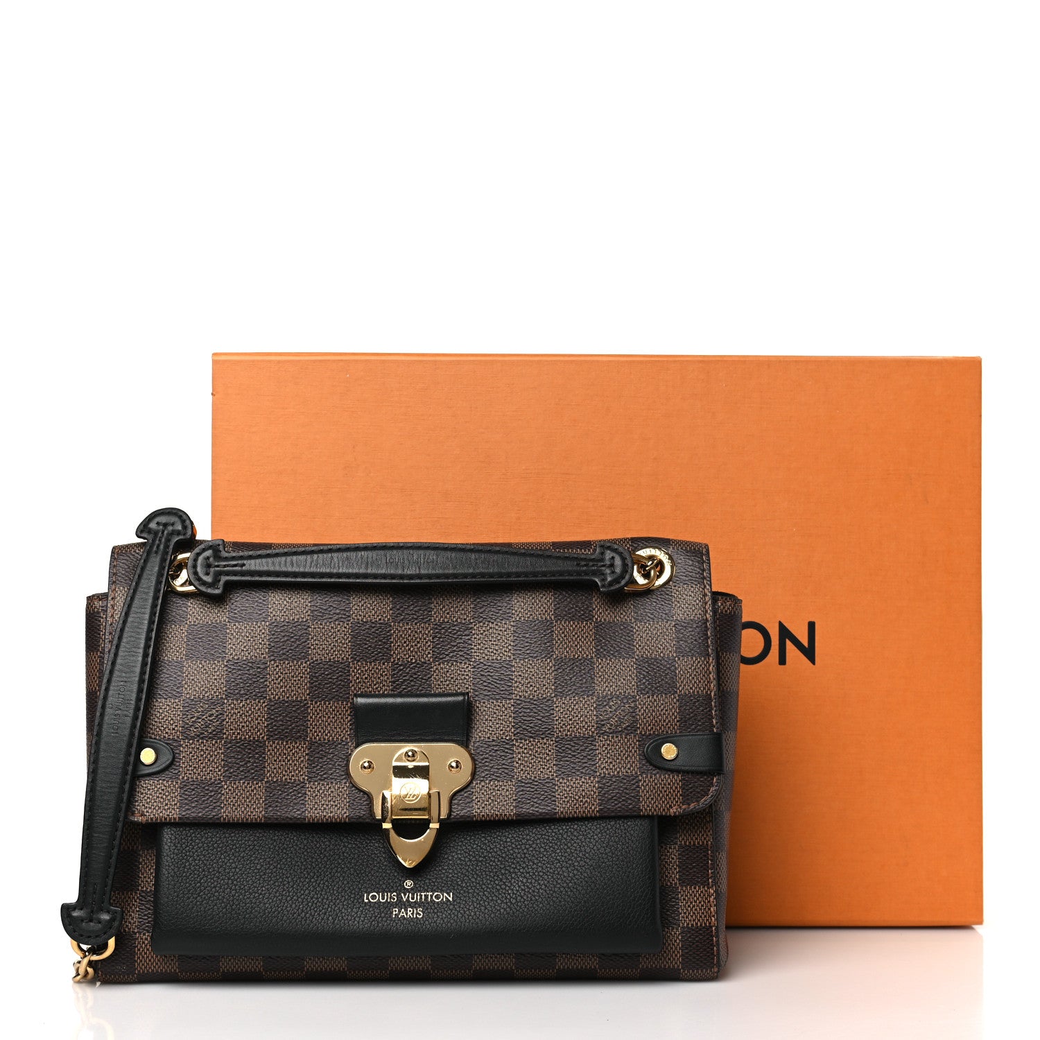 Louis Vuitton Damier Ebene Vavin PM Black 9 of 9