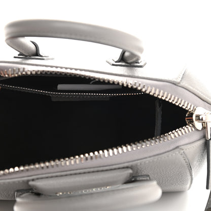 Givenchy Sugar Goatskin Mini Antigona Pearl Grey 5 of 12