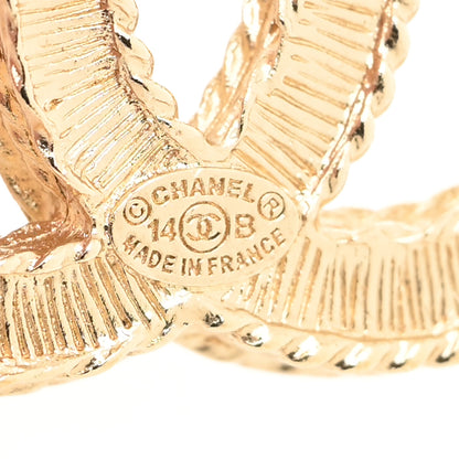 Chanel Pearl CC Brooch Gold 3 of 3