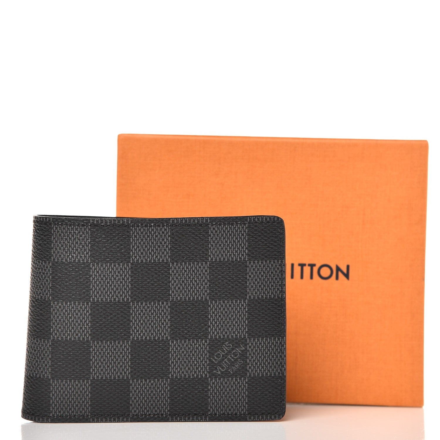 Louis Vuitton Damier Graphite Slender Wallet 7 of 7