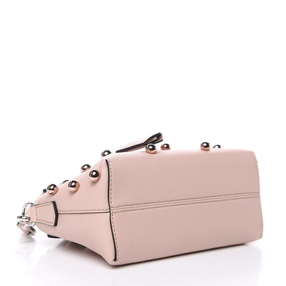 Fendi Vitello Dolce Pearl Mini By The Way Boston Bag Soap 4 of 9