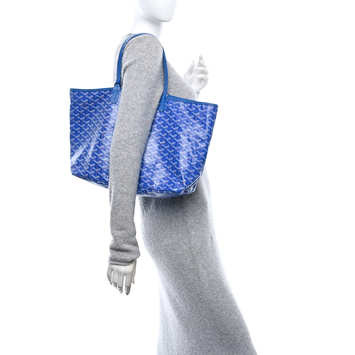 Goyard Goyardine Saint Louis PM Sky Blue 2 of 12