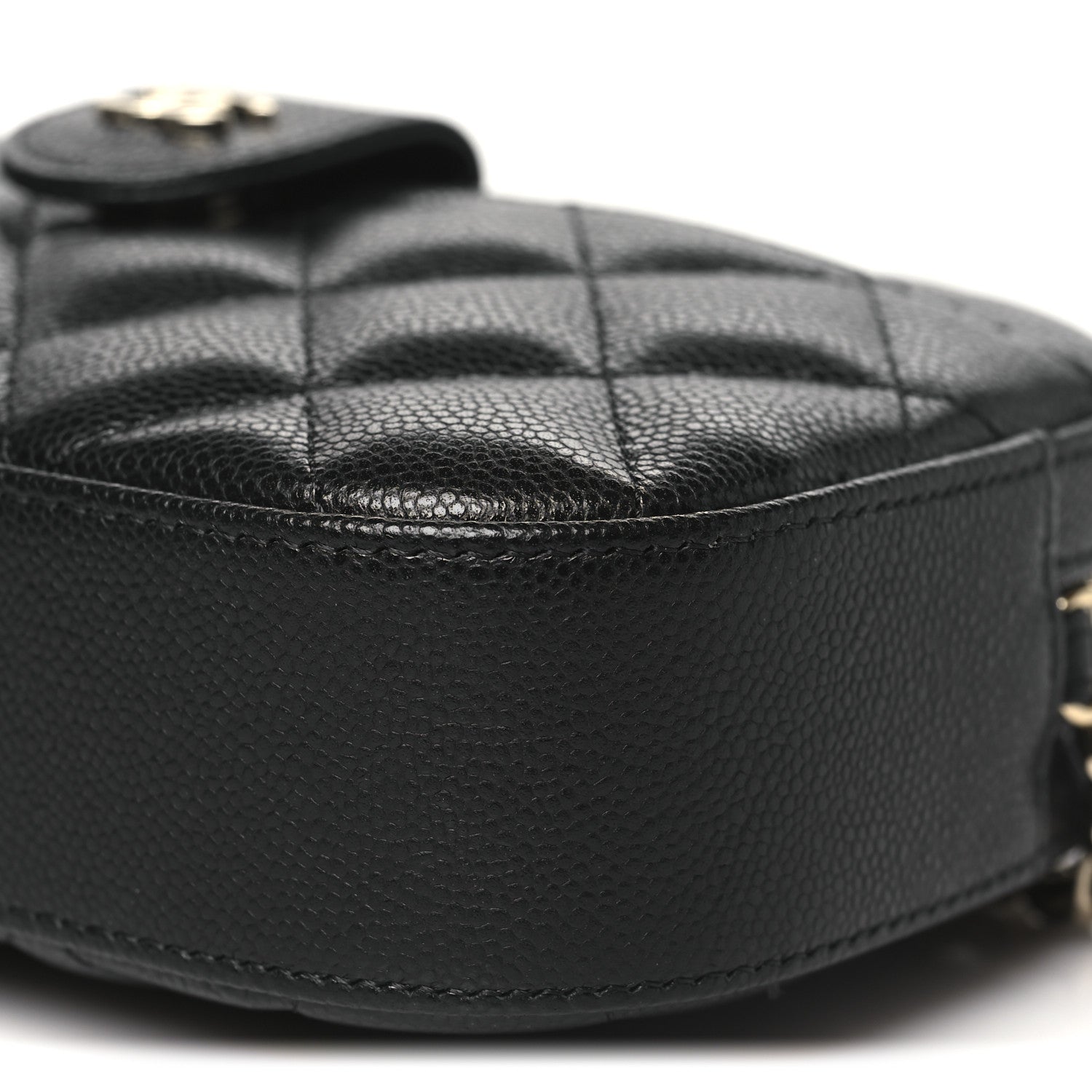Chanel Caviar Quilted Chain Camera Bag Black 10 of 11