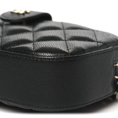 Chanel Caviar Quilted Chain Camera Bag Black 10 of 11