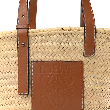 Loewe Raffia Basket Tote Bag Natural Tan 7 of 10