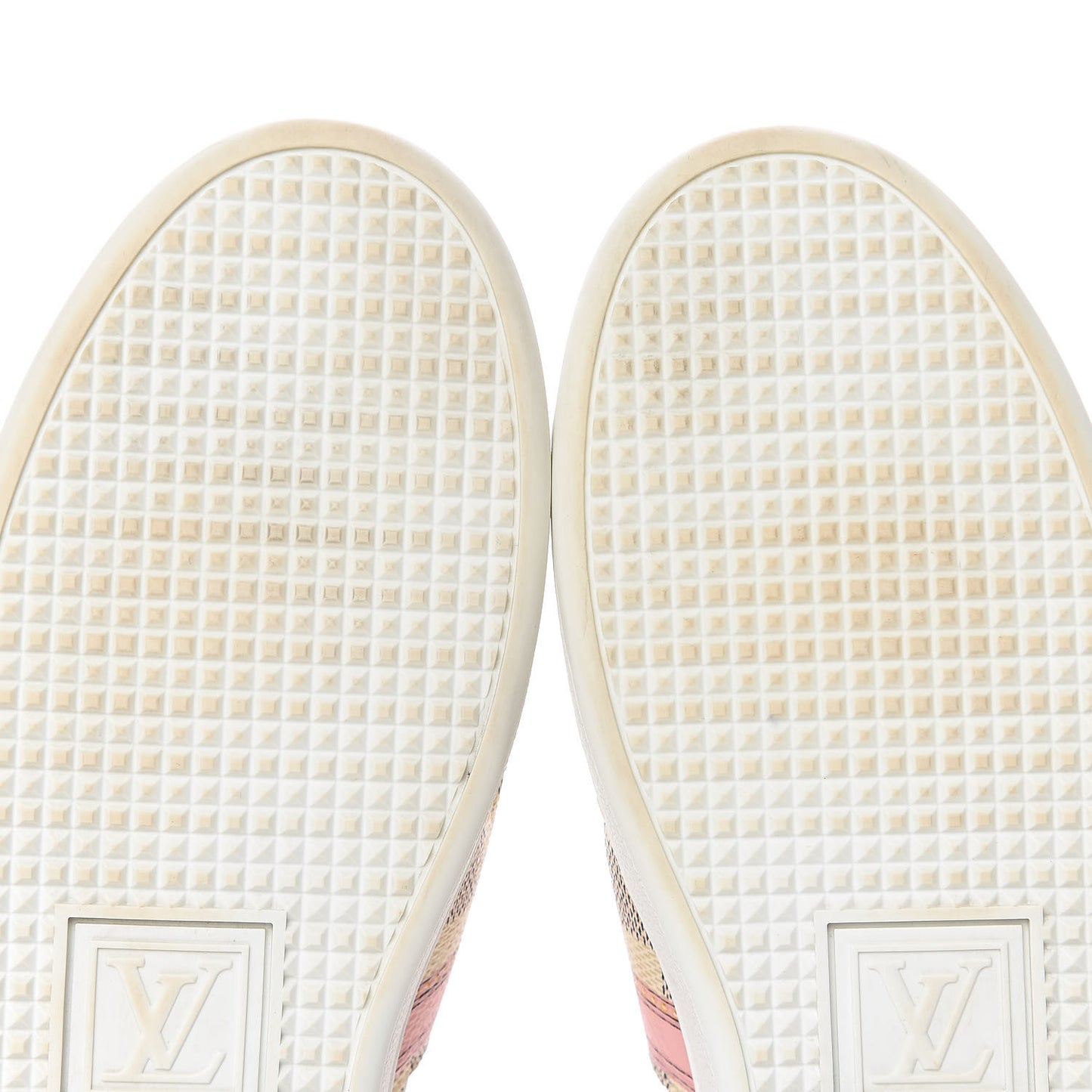 Damier Azur Summer Trunks Frontrow Sneakers 38