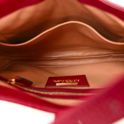 Gucci Canvas Calfskin 100 Centennial Music Small Jackie 1961 Hobo Ivory Red 5 of 10