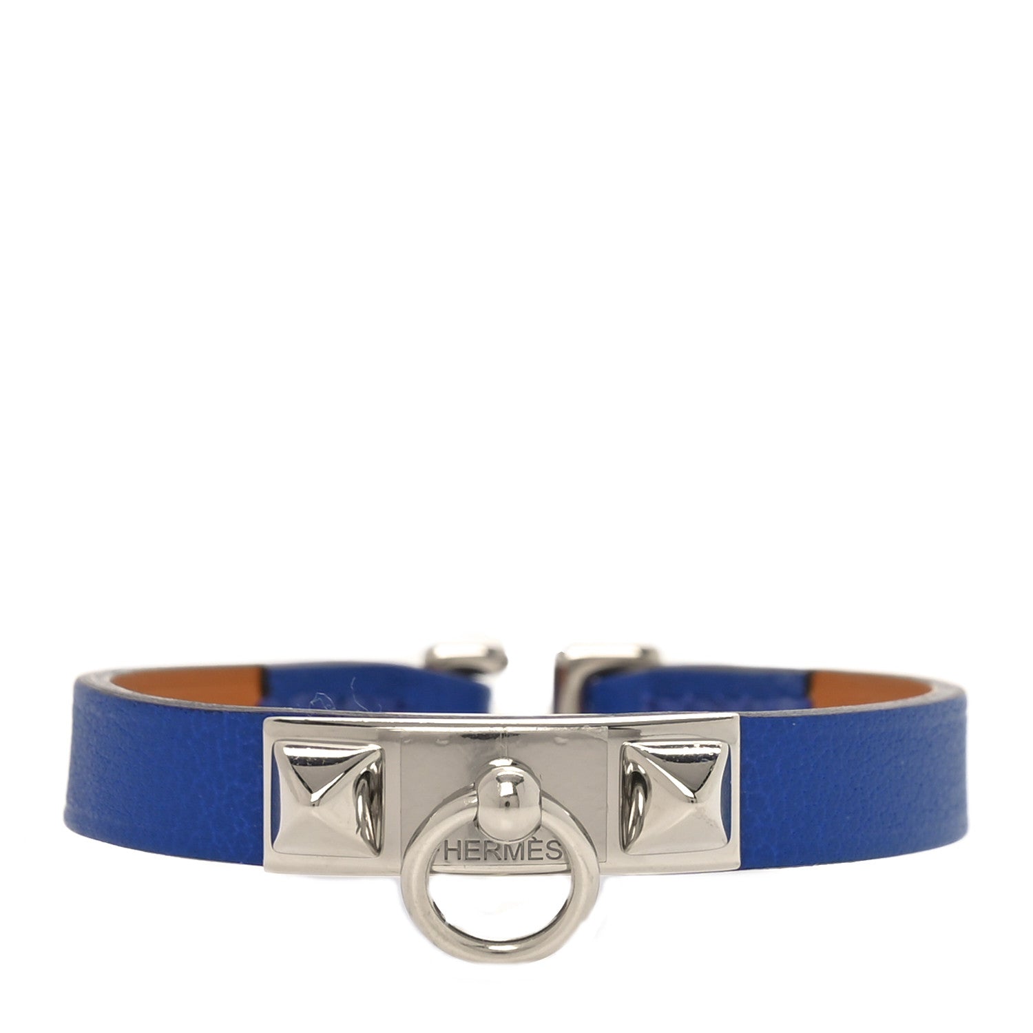 Hermes Swift Rivale Mini Bracelet T1 Bleu Electrique 1 of 6