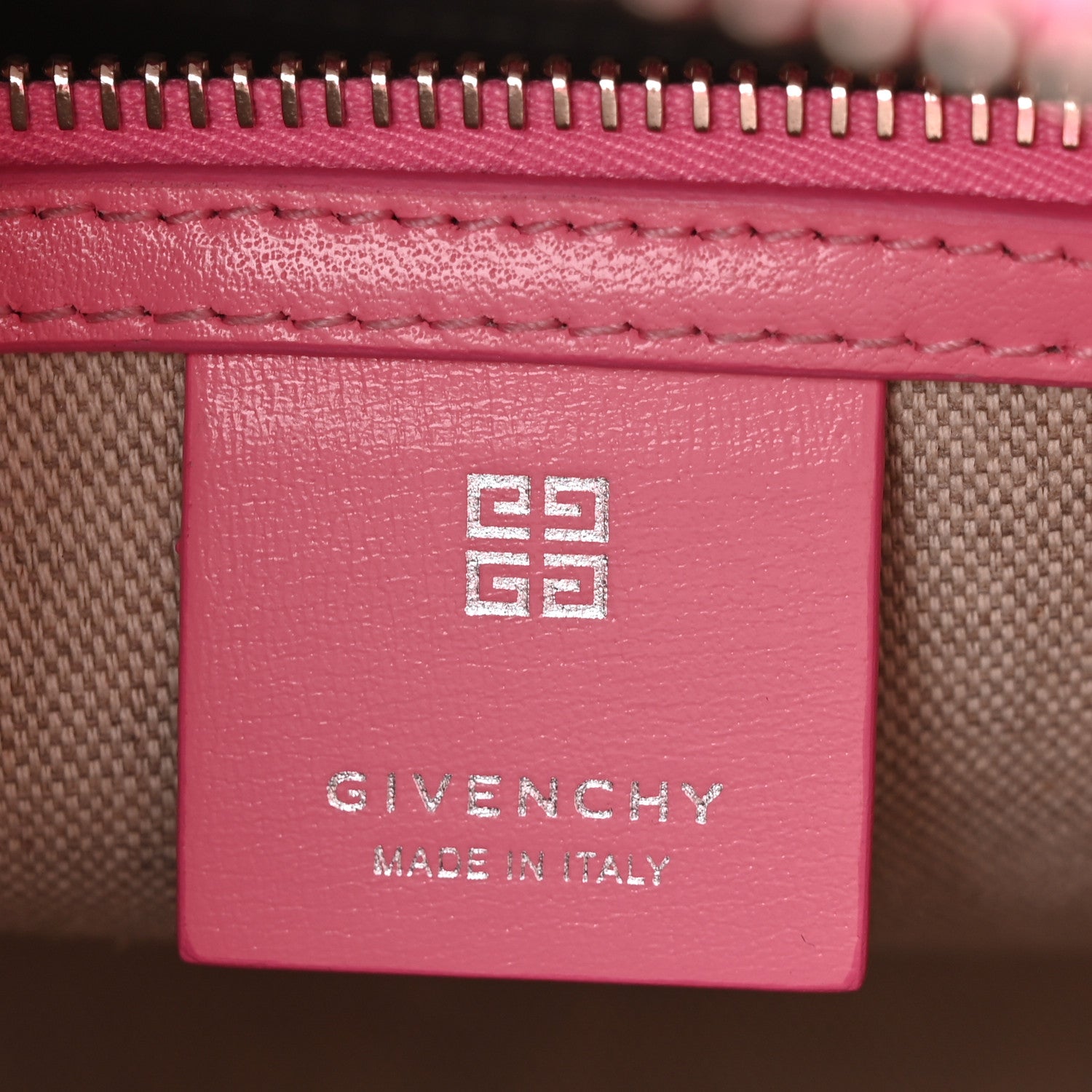 Givenchy Shiny Lord Calfskin Small Antigona Bright Pink 11 of 29
