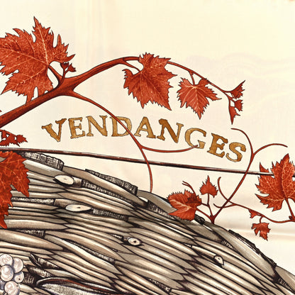 Hermes Silk Vendanges Scarf 90 4 of 4