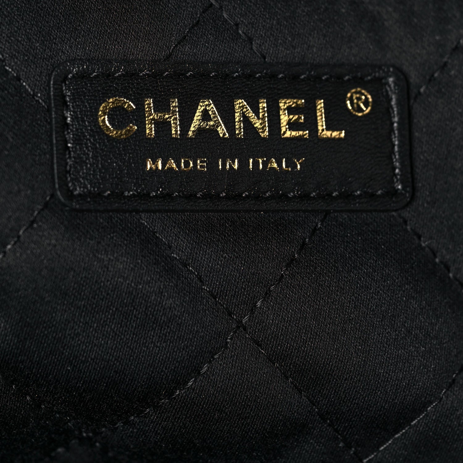 Chanel Shiny Calfskin Quilted Chanel 22 Black 7 of 14