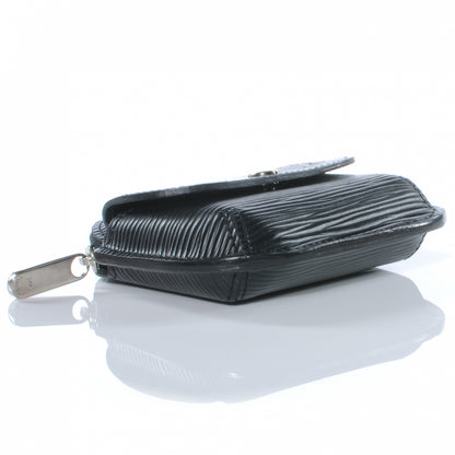 Louis Vuitton Epi Porte-Monnaie Schilling Black 4 of 7