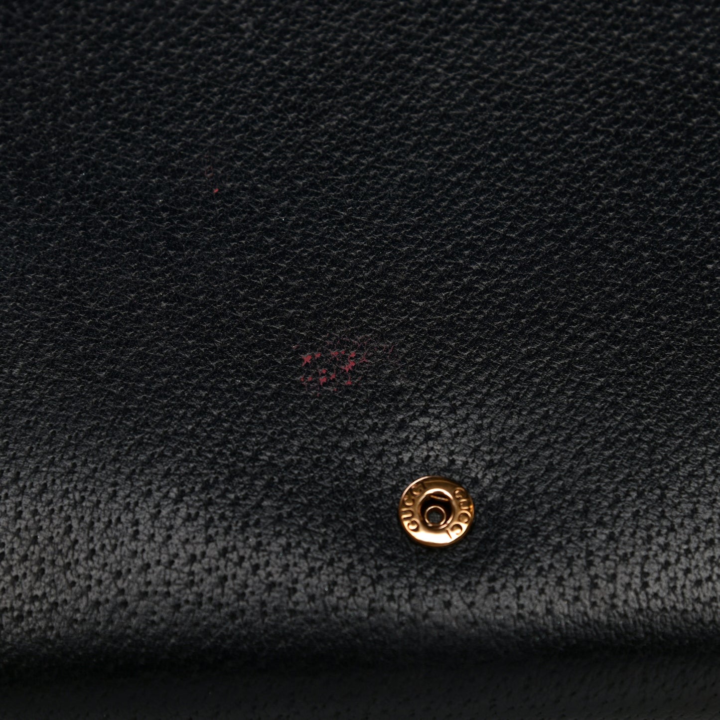 Calfskin Web Mini Dionysus Chain Wallet Black
