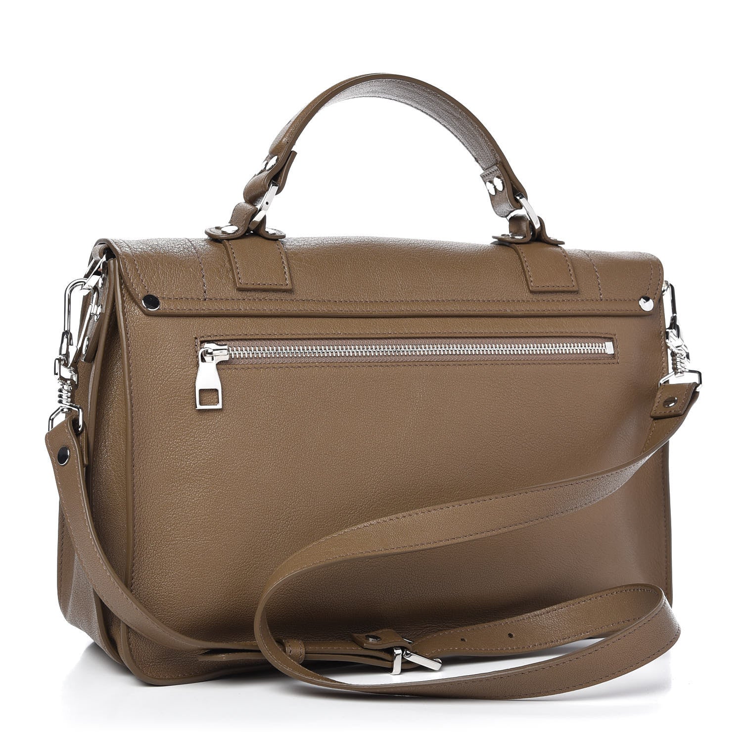 Proenza Schouler Lambskin Medium PS1 Satchel Bay Leaf 3 of 8
