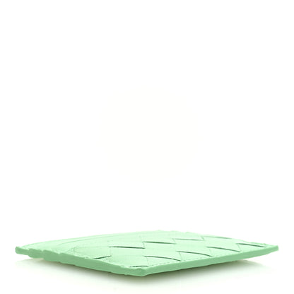 Bottega Veneta Nappa Intrecciato Card Holder Teal 5 of 6