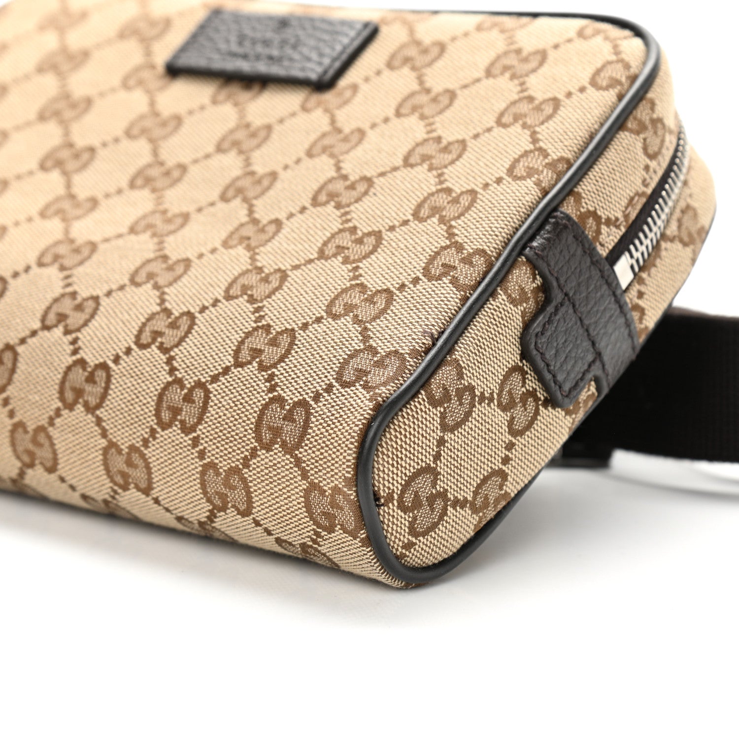 Gucci Monogram Belt Bag Dark Brown 10 of 10