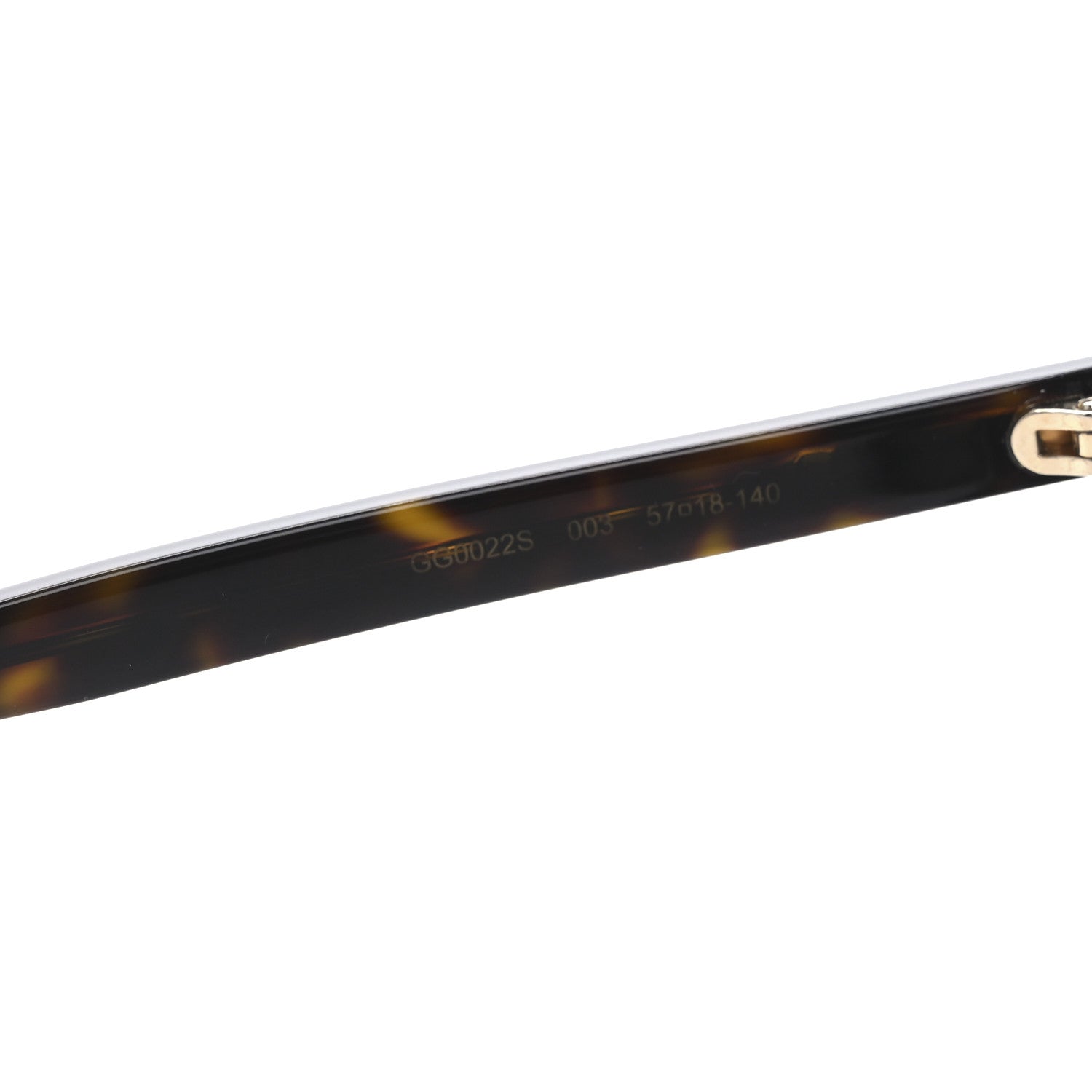 Gucci Acetate GG Sunglasses GG0022S Havana 6 of 7