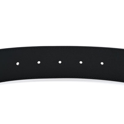 Gucci Textured Calfskin Double G 40mm Belt 90 36 Black 4 of 5