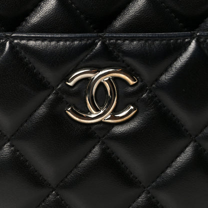 Chanel Lambskin Quilted Medium Camera Case Black 8 of 11