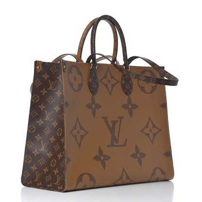 Louis Vuitton Reverse Monogram Giant Onthego GM 3 of 10