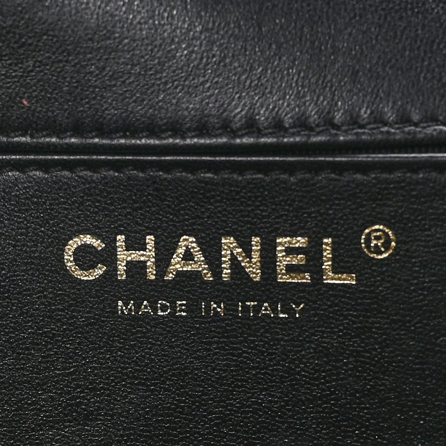 Chanel Lambskin Quilted Medium Whipstitch Flap Bag Black 6 of 10