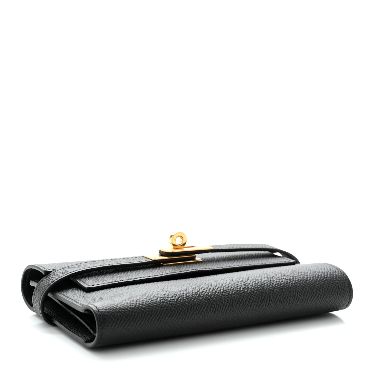 Epsom Medium Kelly Wallet Black