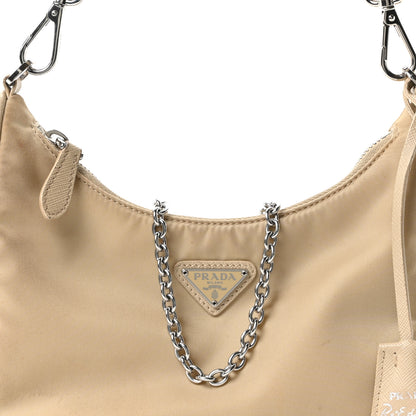 Prada Nylon Re-Edition 2005 Shoulder Bag Deserto 7 of 10