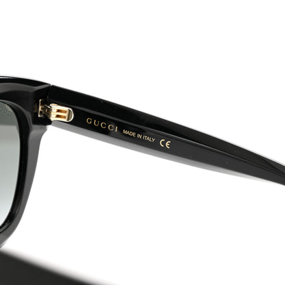 Gucci Acetate Crystal Star Round Frame Sunglasses GG0208S Black 6 of 6