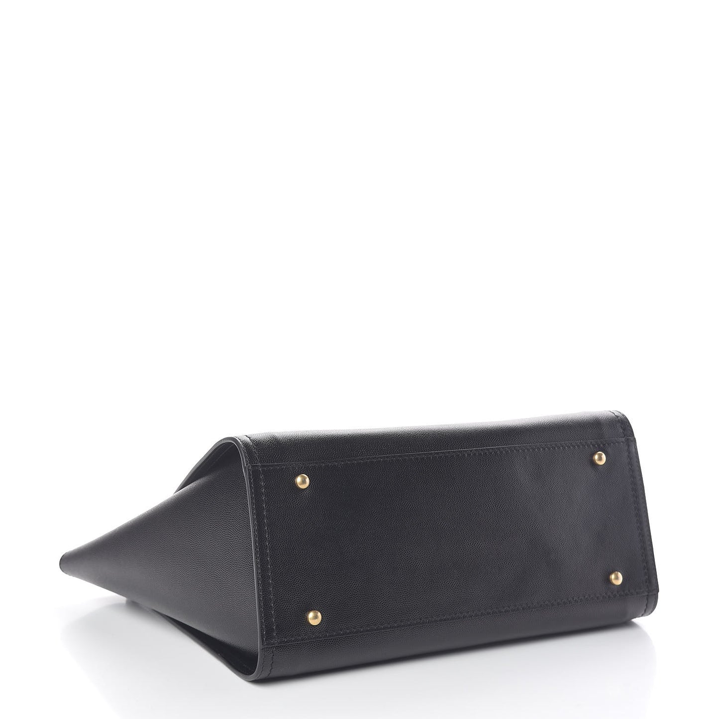 Caviar Small Studded Deauville Tote Black