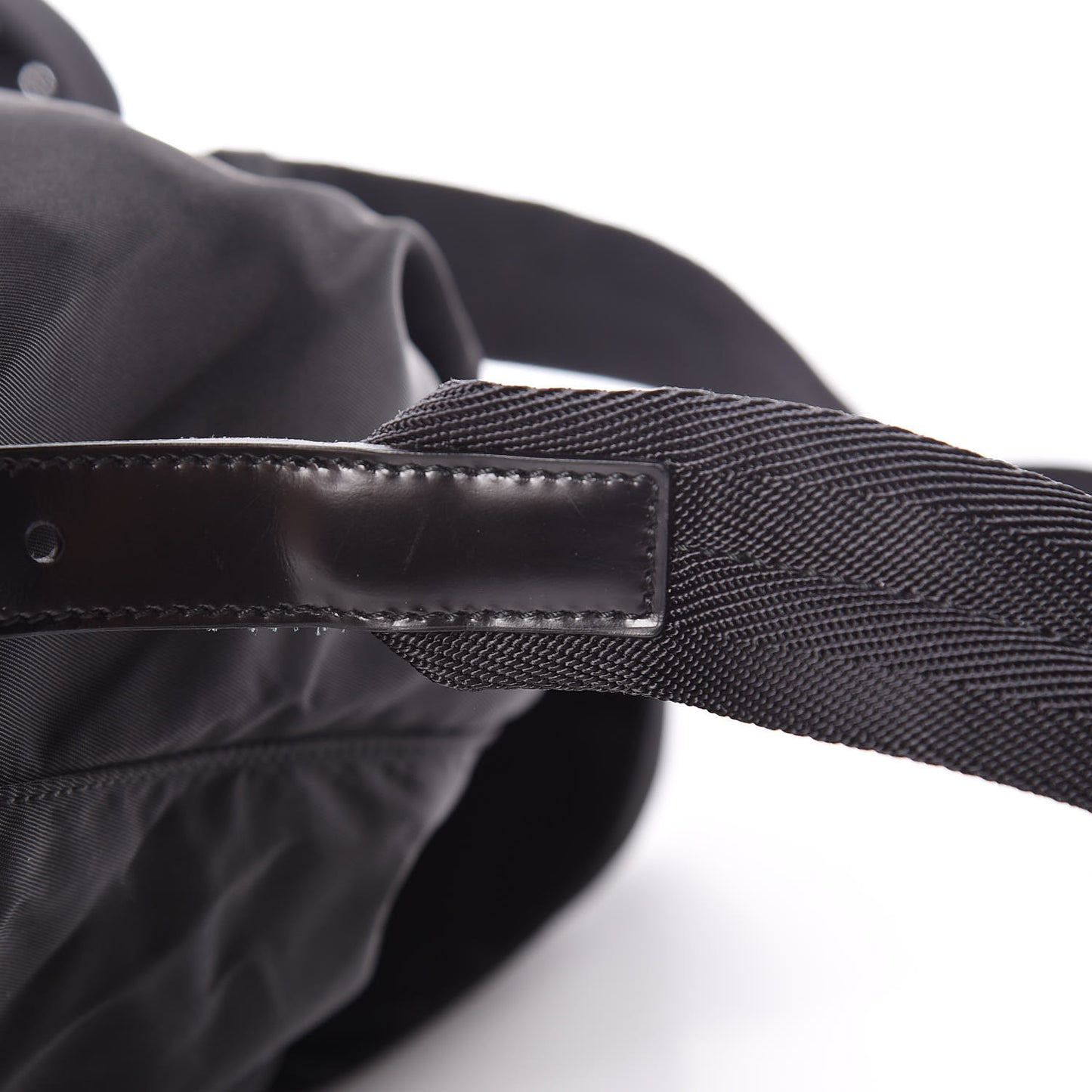 Nylon Vela Medium Backpack Black