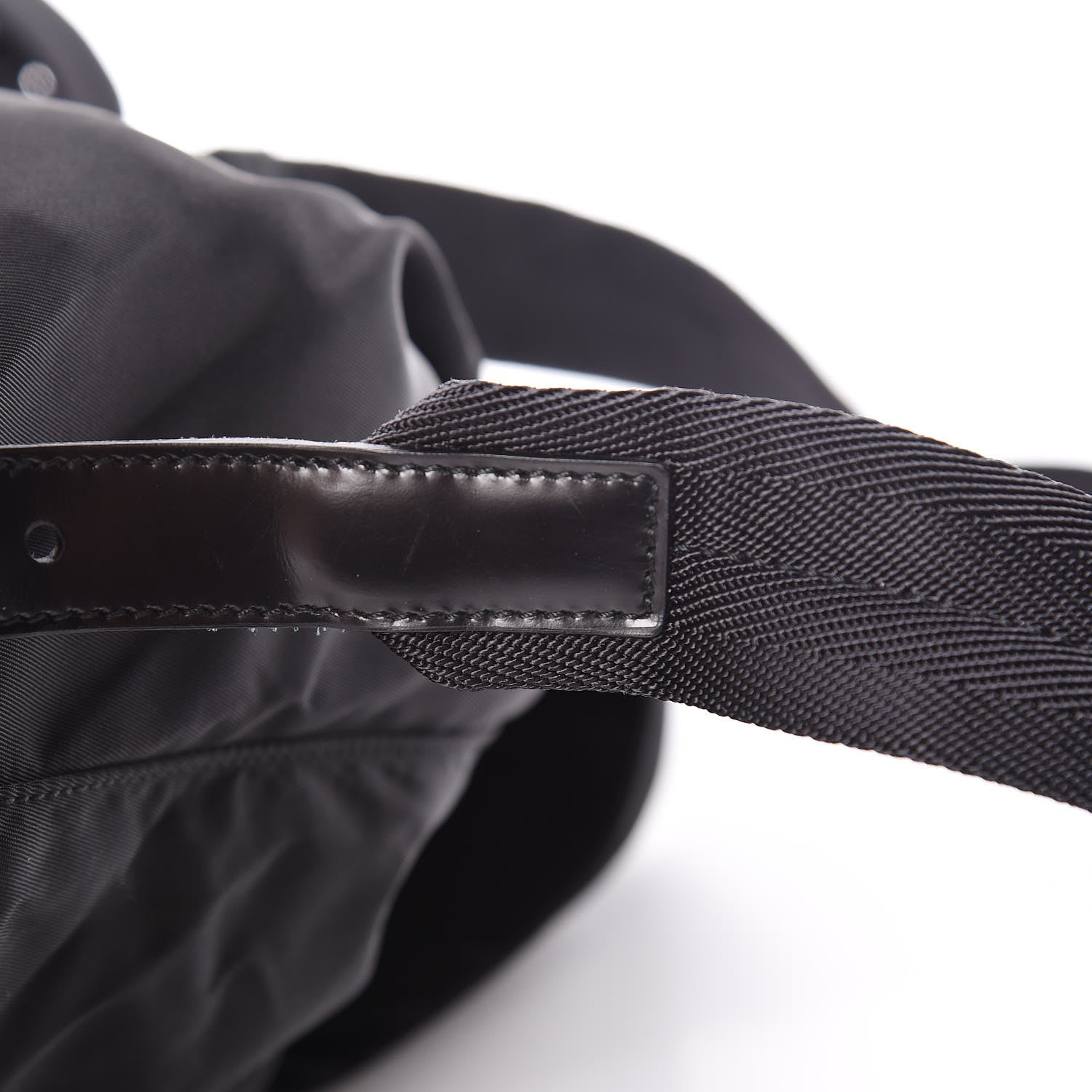 Prada Nylon Vela Medium Backpack Black 15 of 15