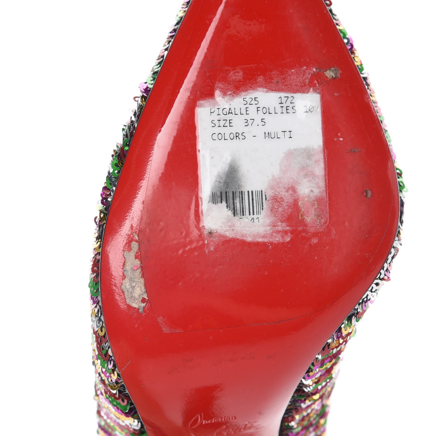Paillettes Caresse Pigalle Follies 100 Pumps 37.5 Multicolor