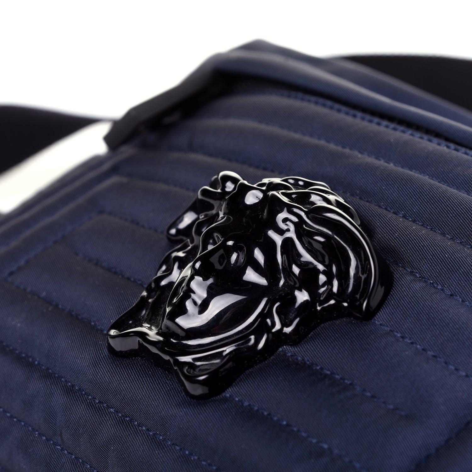 Versace Nylon Palazzo Medusa Belt Bag Navy 12 of 14