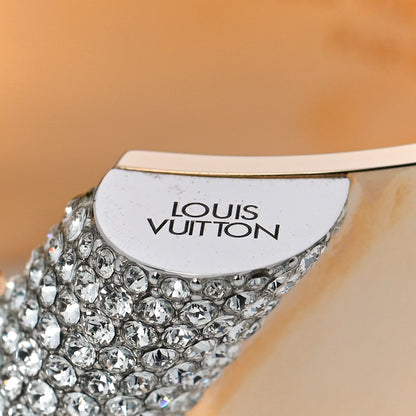 Louis Vuitton Crystal Essential V Cuff Gold 6 of 6
