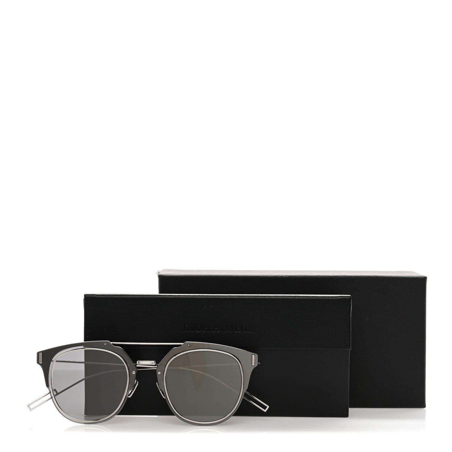Christian Dior Composit 1.0 Round Sunglasses Silver 1810098