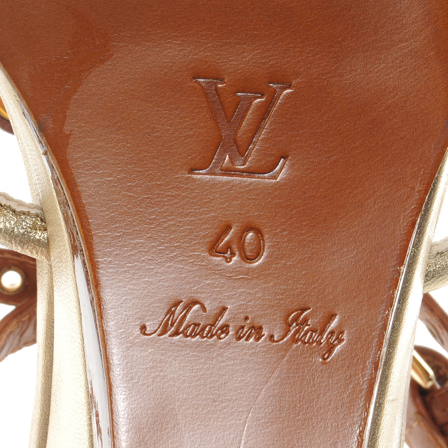 Andalucia Wedge Sandals 40 Brown