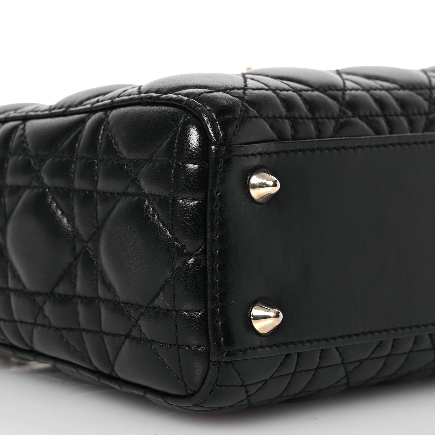 Lambskin Cannage Small My ABCDior Lady Dior Black