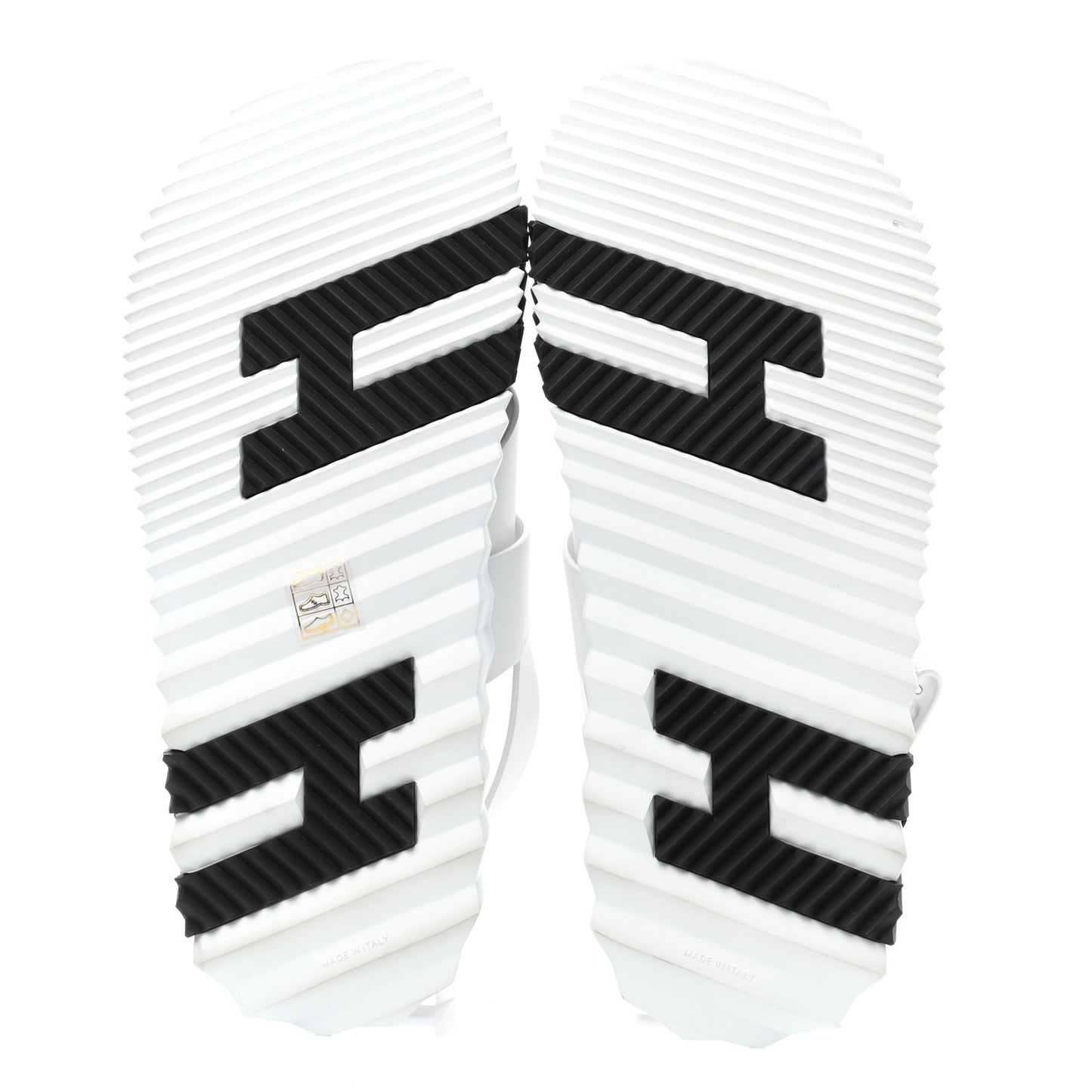 Calfskin Goatskin Mens Electric Sandals 43 White