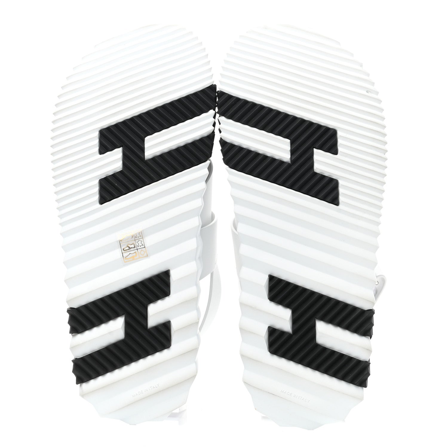 Hermes Calfskin Goatskin Mens Electric Sandals 43 White 5 of 10