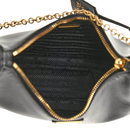 Prada Saffiano Lux Re-Edition 2005 Shoulder Bag Black 5 of 11