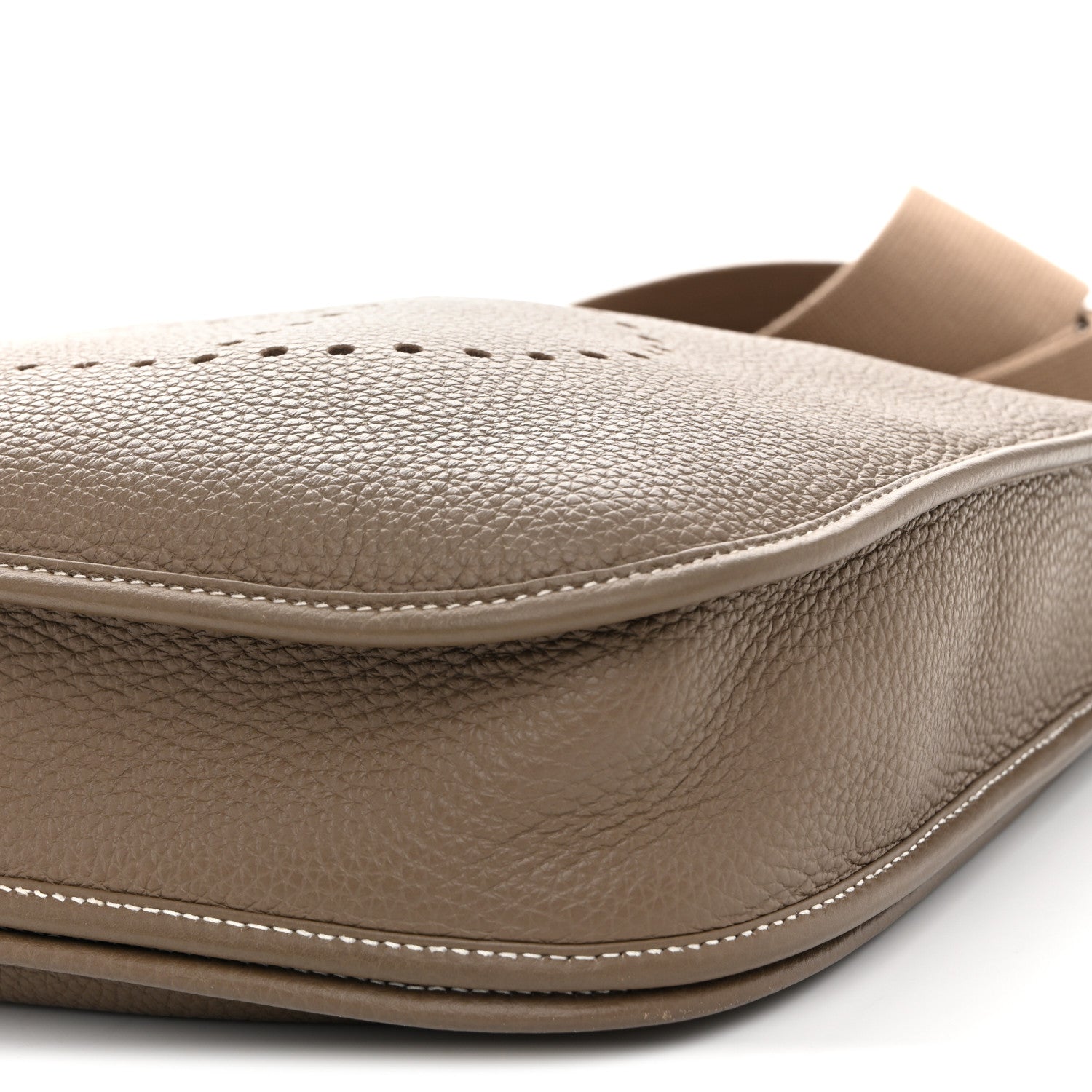 Hermes Taurillon Clemence Evelyne III PM Etoupe 10 of 11