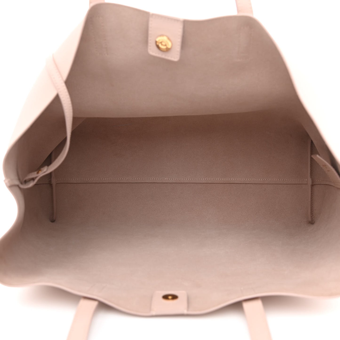 Calfskin Large Shopping Tote Pale Blush