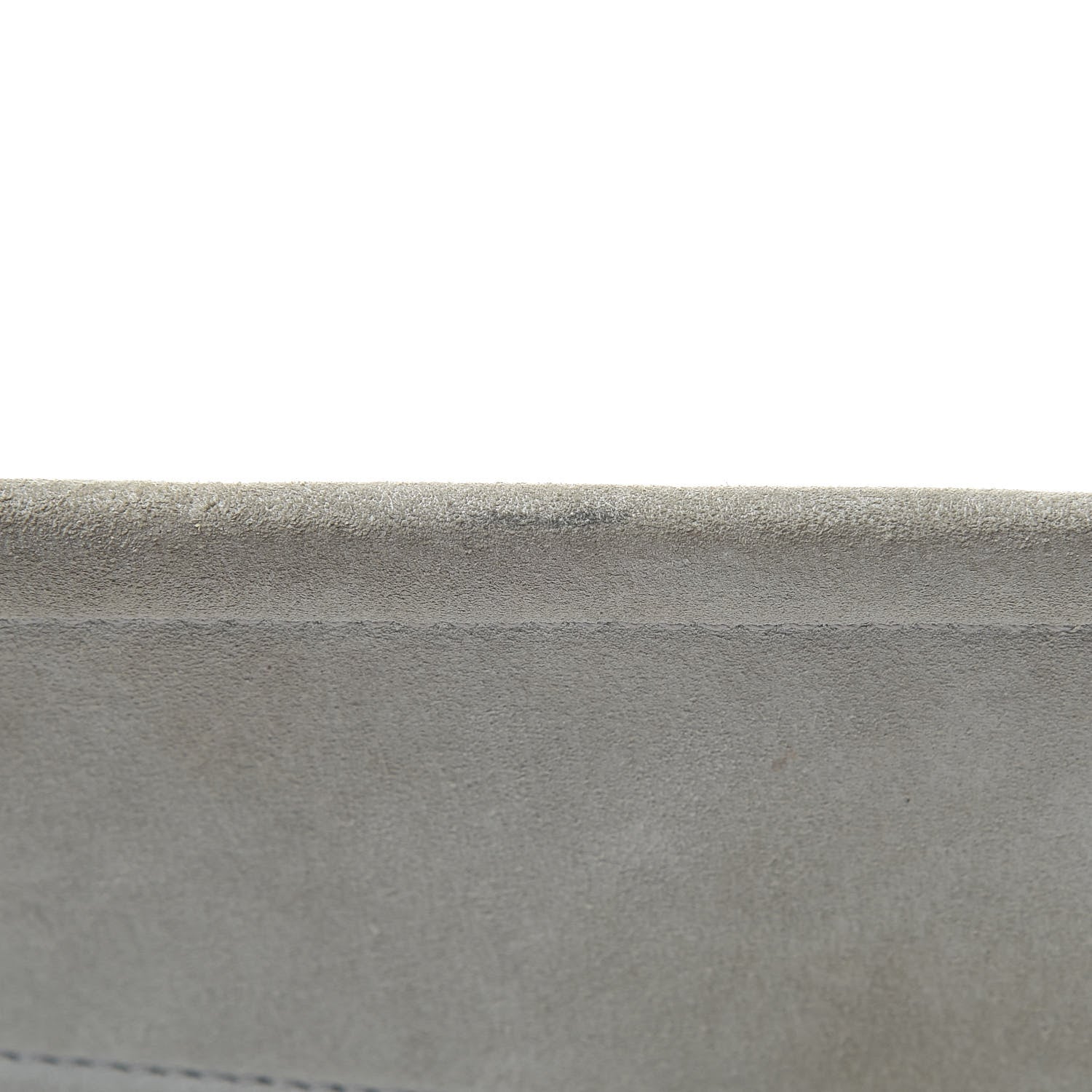 Chloe Calfskin Suede Medium Faye Shoulder Bag Airy Grey 14 of 15