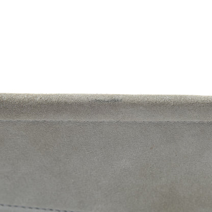 Chloe Calfskin Suede Medium Faye Shoulder Bag Airy Grey 14 of 15