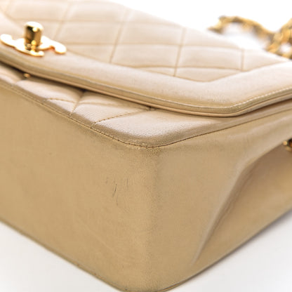 Chanel Lambskin Quilted Small Flap Beige 22 of 26