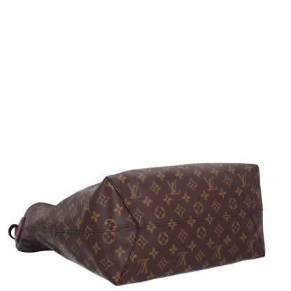 Louis Vuitton Monogram Flower Hobo Bordeaux 3 of 8