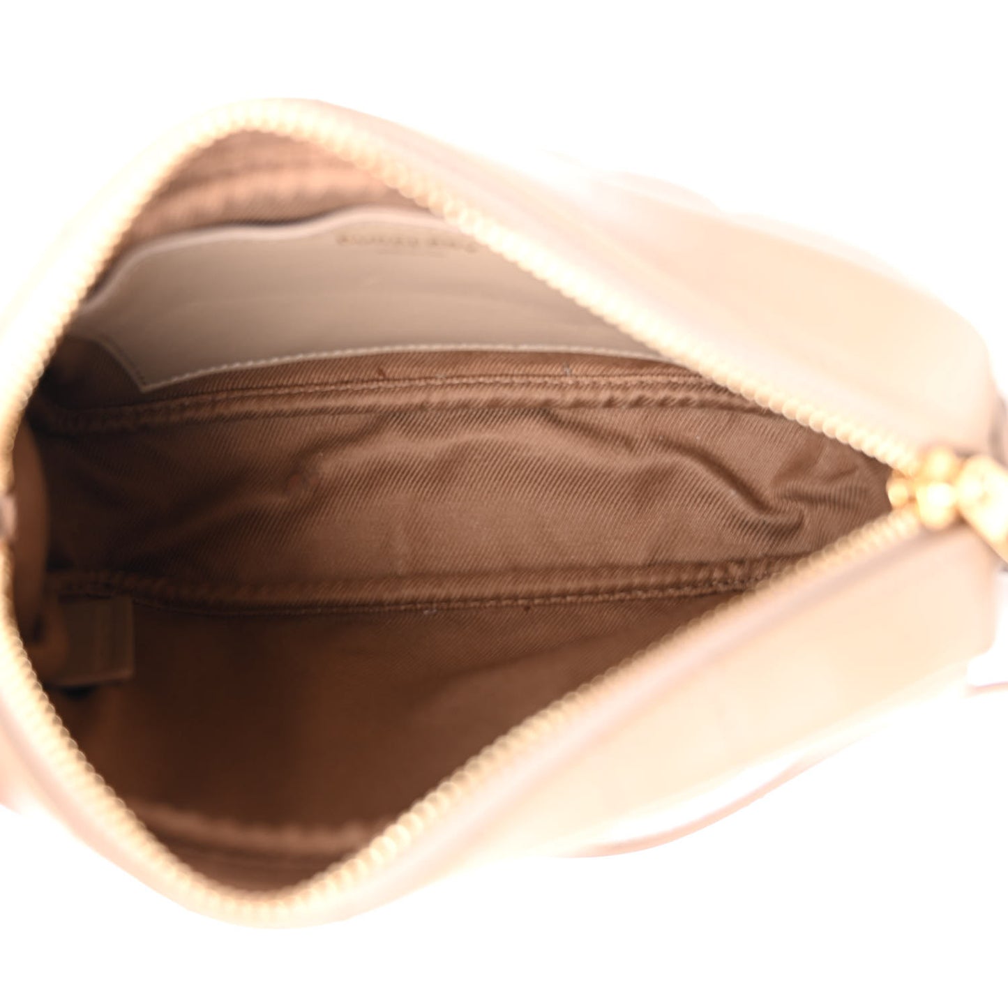 Lambskin Quilted Mini Lola Camera Bag Oat Beige
