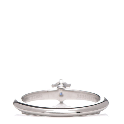 Tiffany Platinum Diamond .24ct Solitaire Engagement Ring 51 5.75 4 of 7