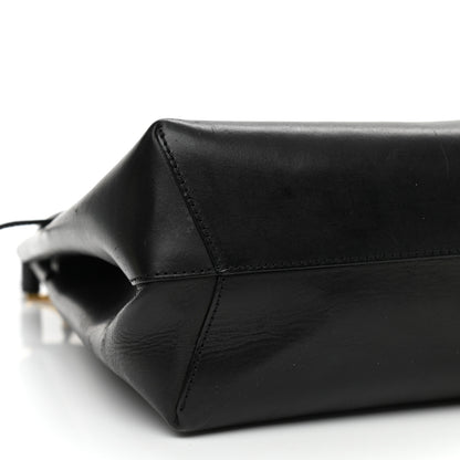 Mansur Gavriel Calfskin Mini Lady Bag Black Flamma 9 of 14